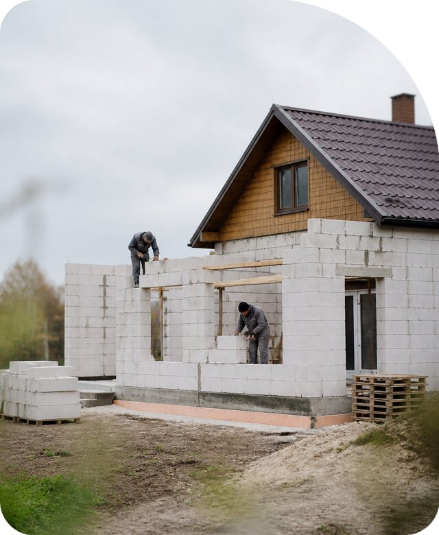 Пристройка из пеноблоков в Великом Новгороде под ключ от 35805 р. | РадиДОМА-Влк