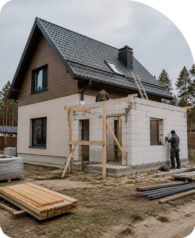 Пристройка ванной комнаты в Великом Новгороде по цене от 460350 р. | РадиДОМА-Влк